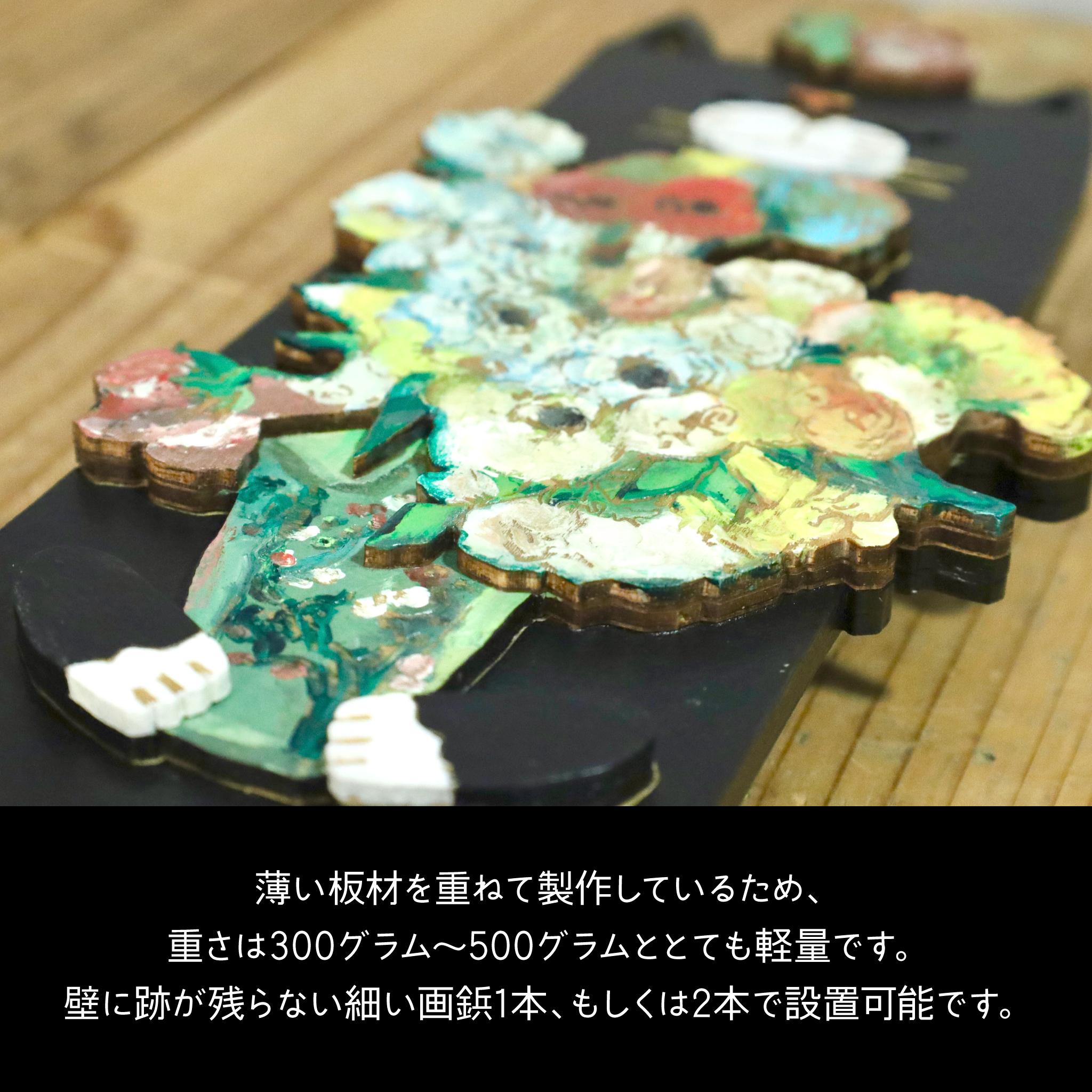 風を運ぶオオハシ  - 空気をひとくち、くわえて - 時計 木製 振り子時計 掛け時計 | 7枚目