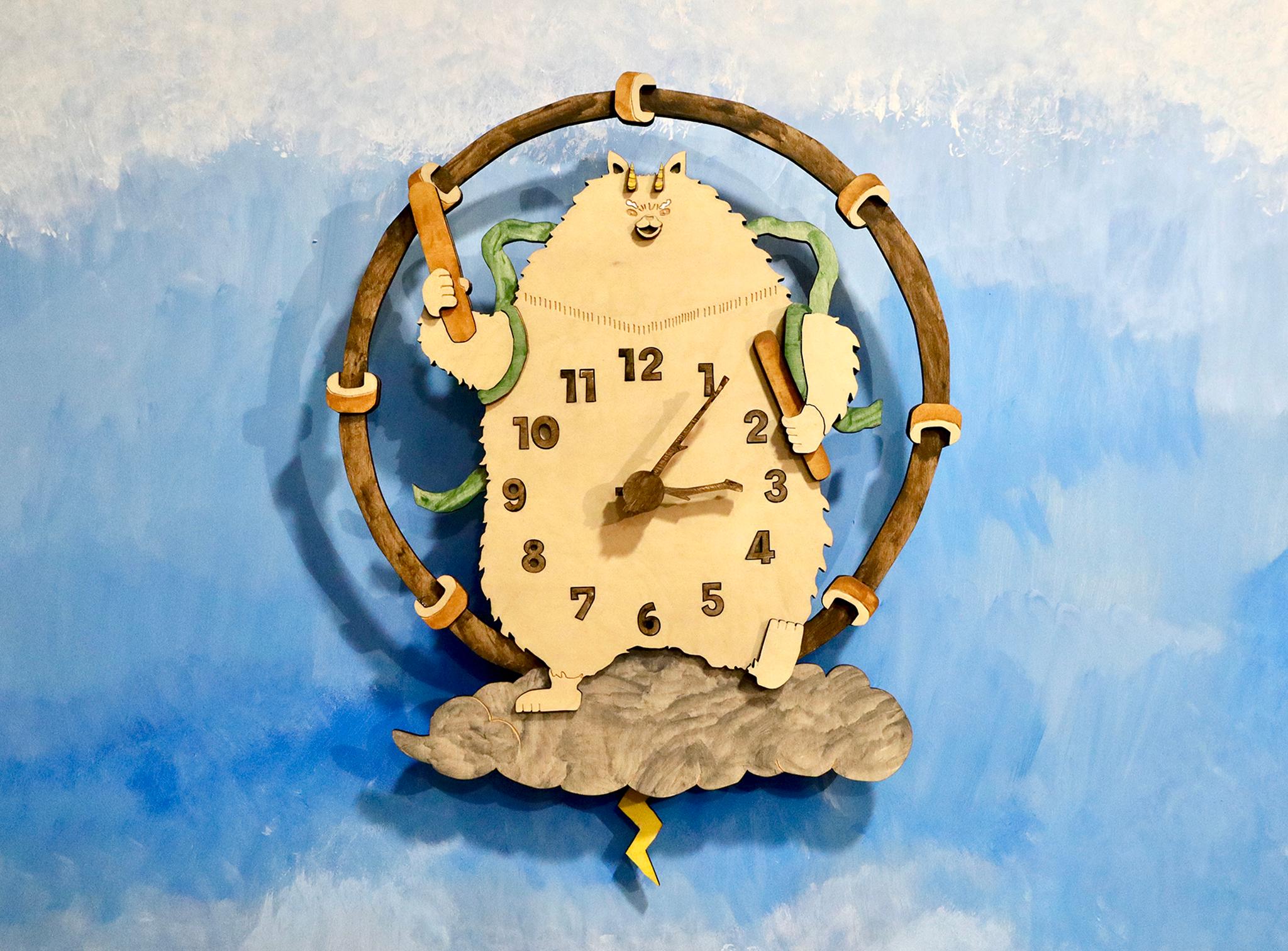 ポメラニアン×雷神「ポメ神様 ― 雷を宿すもの ―」1枚目の画像