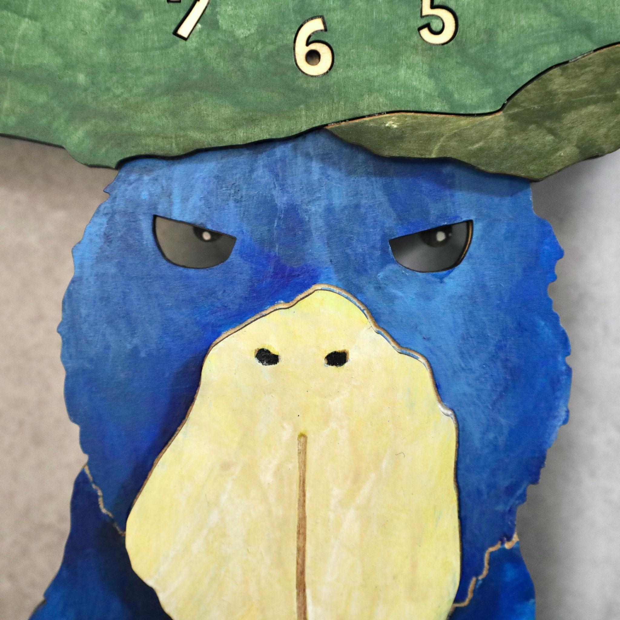 時を見張るもの - The Silent Watcher - 時計 木製 掛け時計 | 4枚目