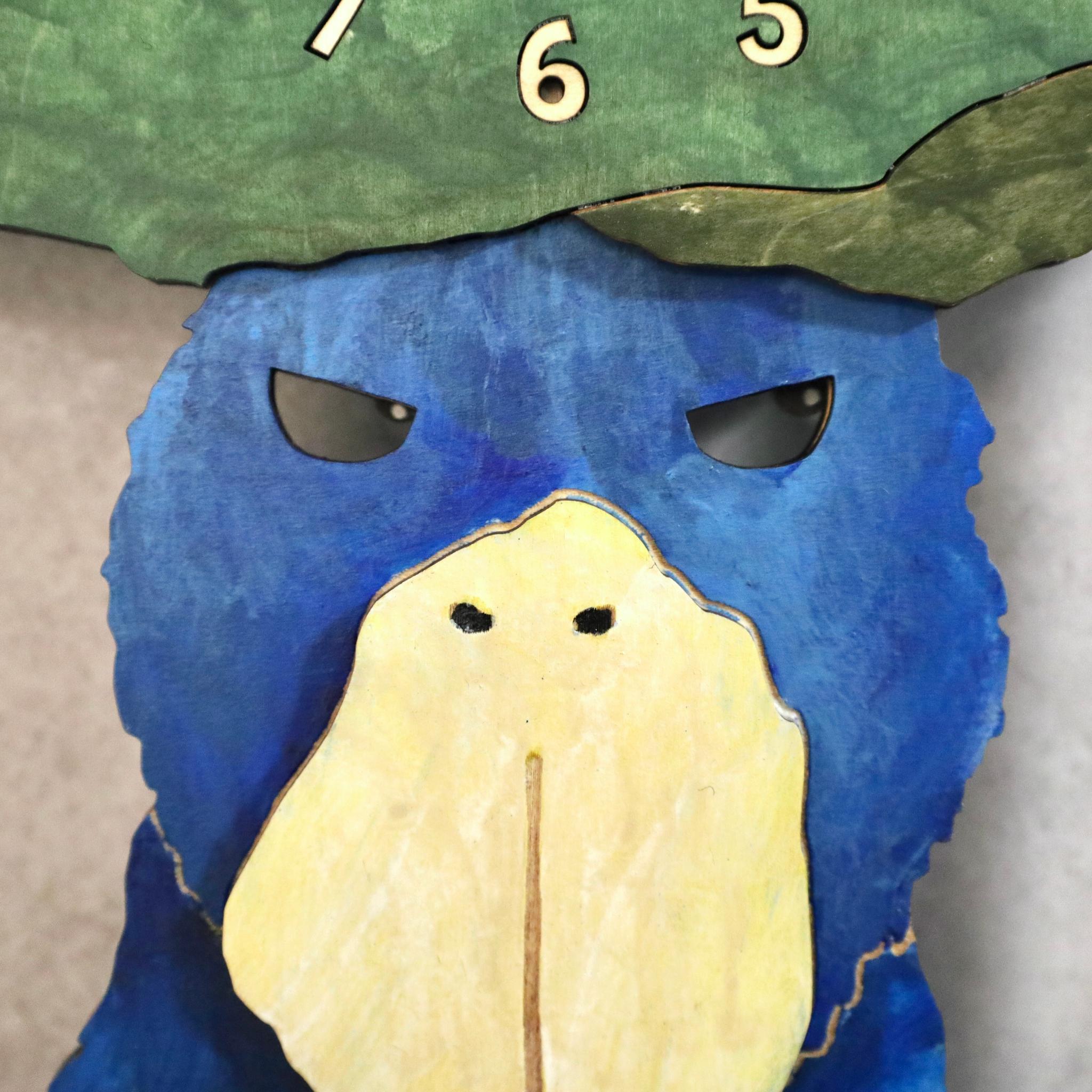 時を見張るもの - The Silent Watcher - 時計 木製 掛け時計 | 5枚目